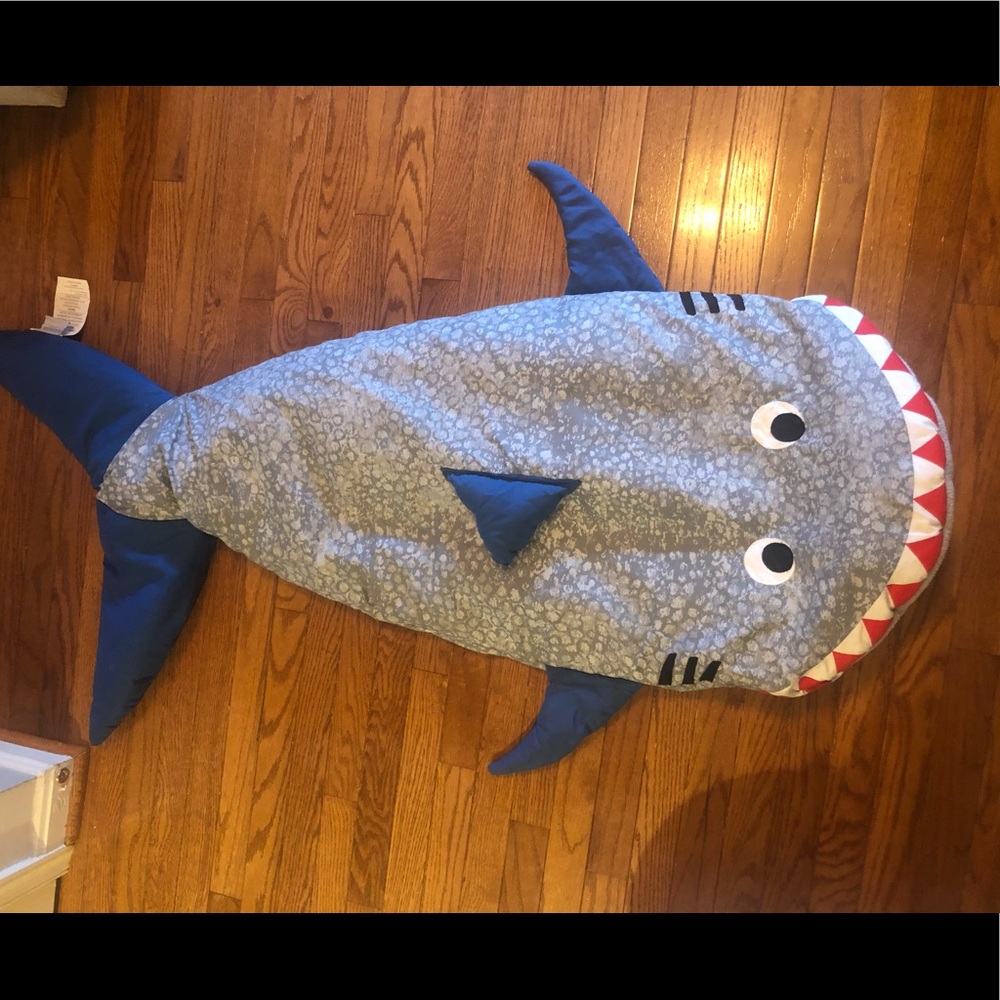 Shark sleeping tail